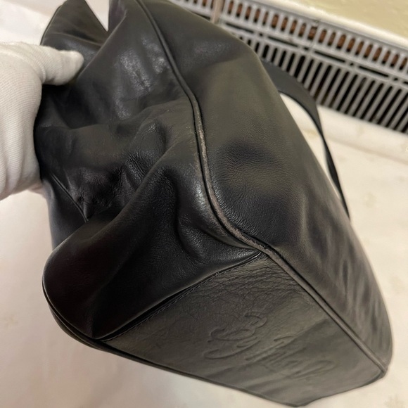 PALOMA PICASSO black soft leather shoulder bag - Picture 9 of 17